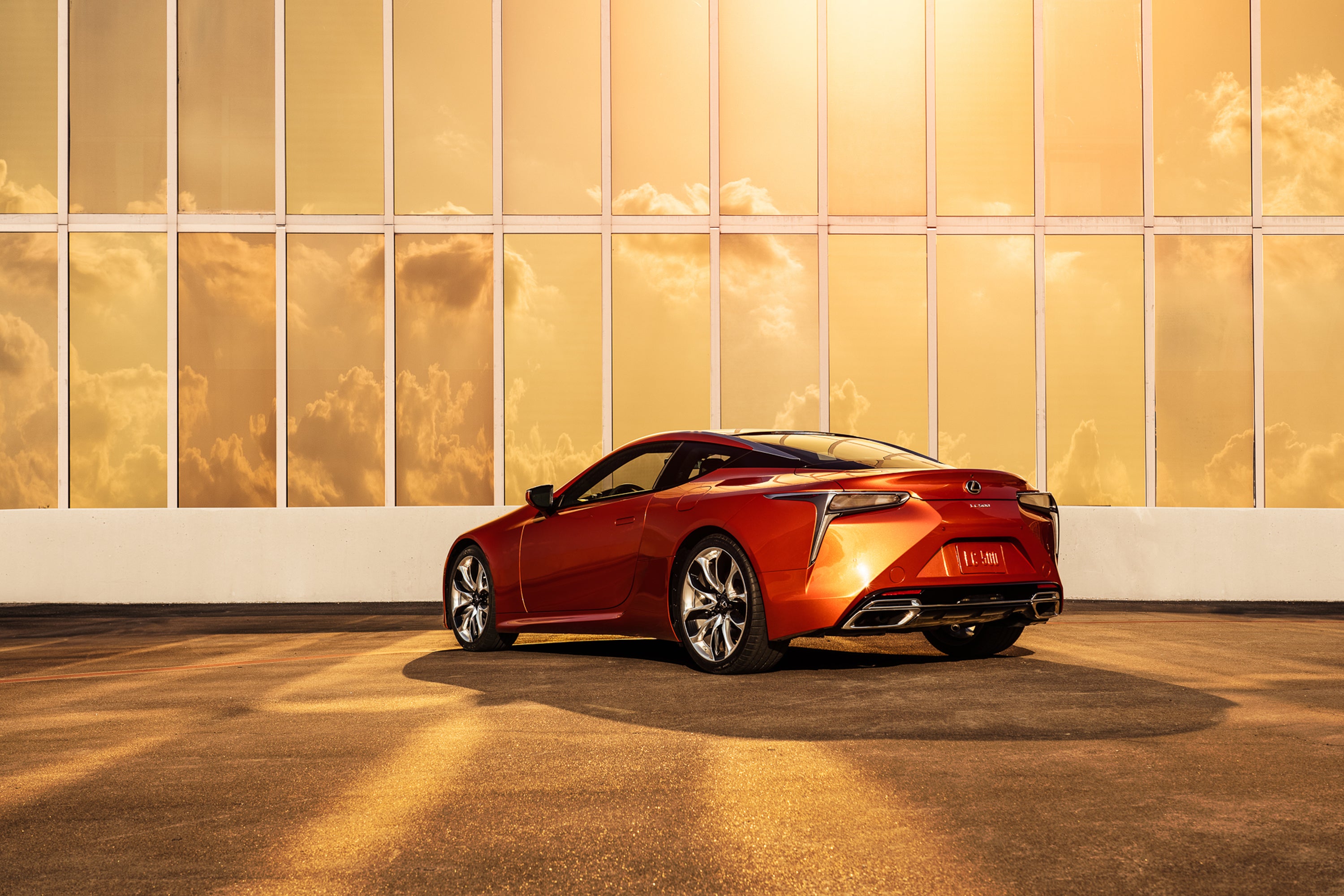 Fotogalería: Lexus LC 500h Naranja Carnelian