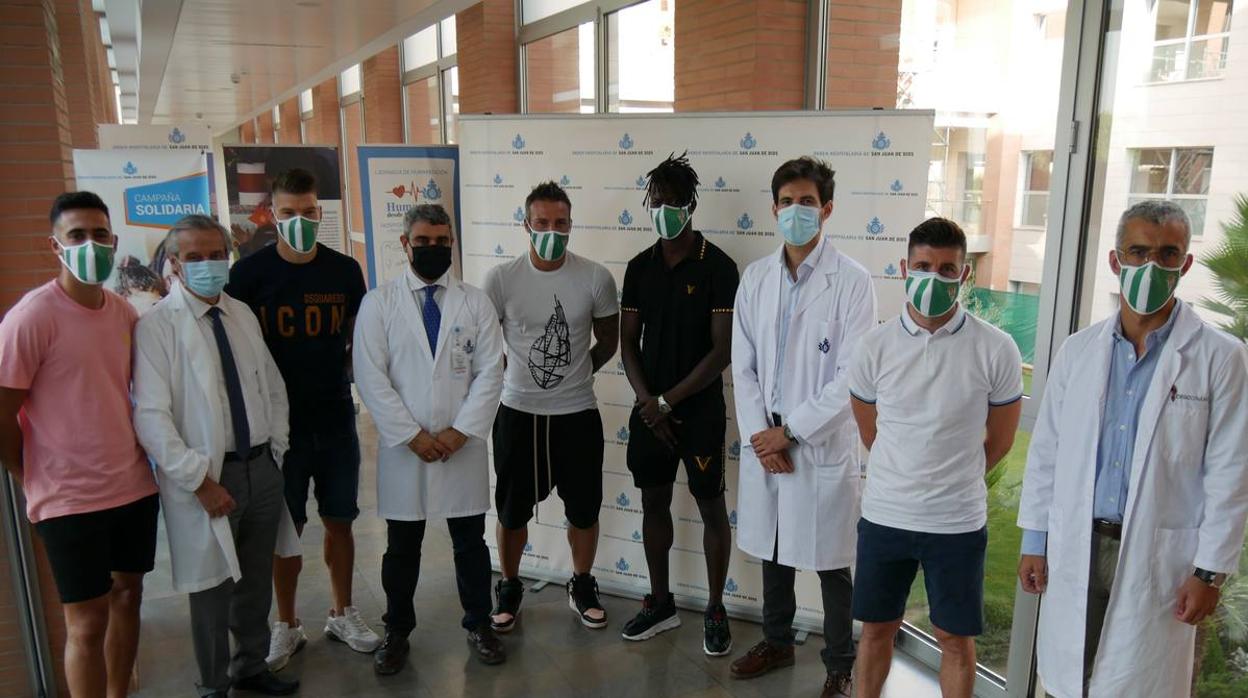 Los reconocimientos médicos del Córdoba CF, en imágenes