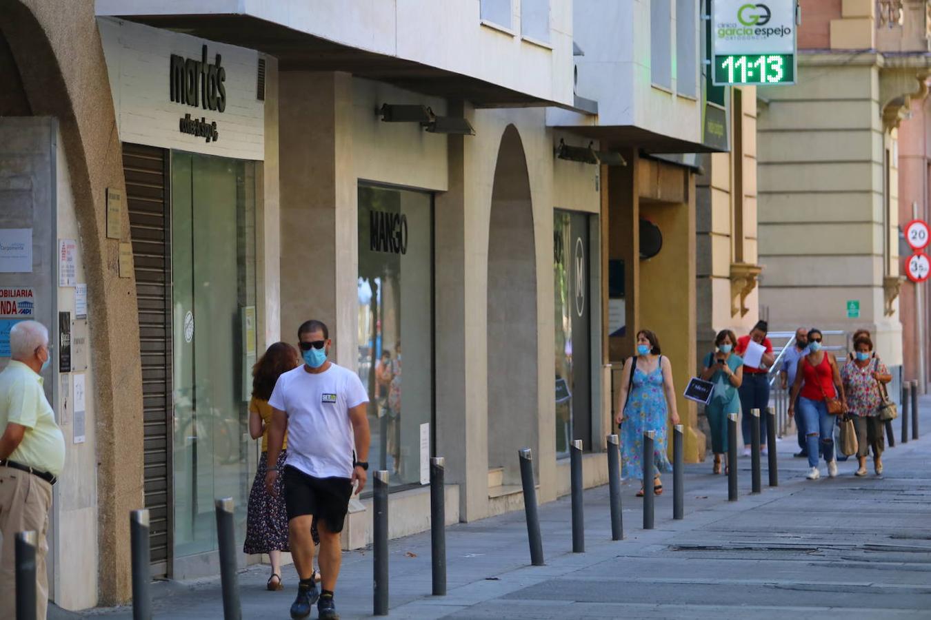 Los comerciantes de Córdoba temen un segundo confinamiento: «Nos da la puntilla»