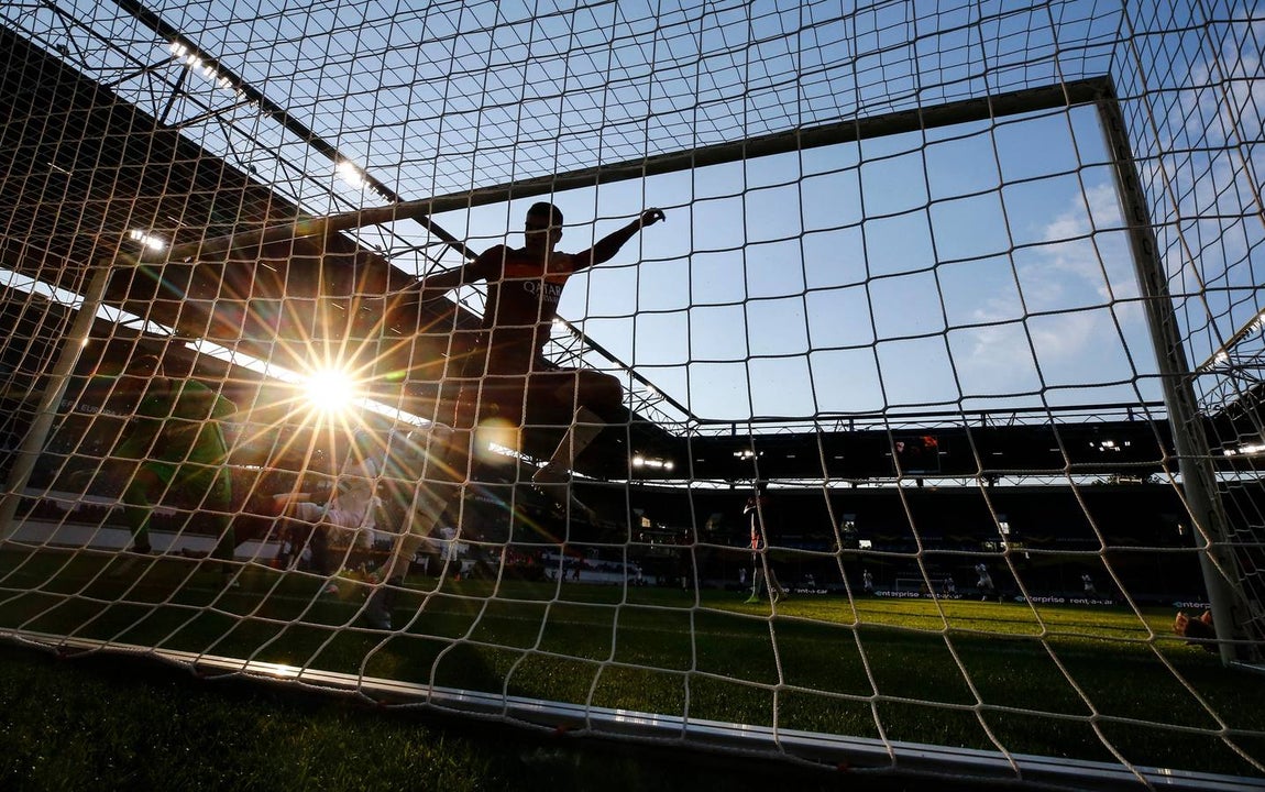 Las mejores imágenes del Sevilla FC - AS Roma de octavos de final
