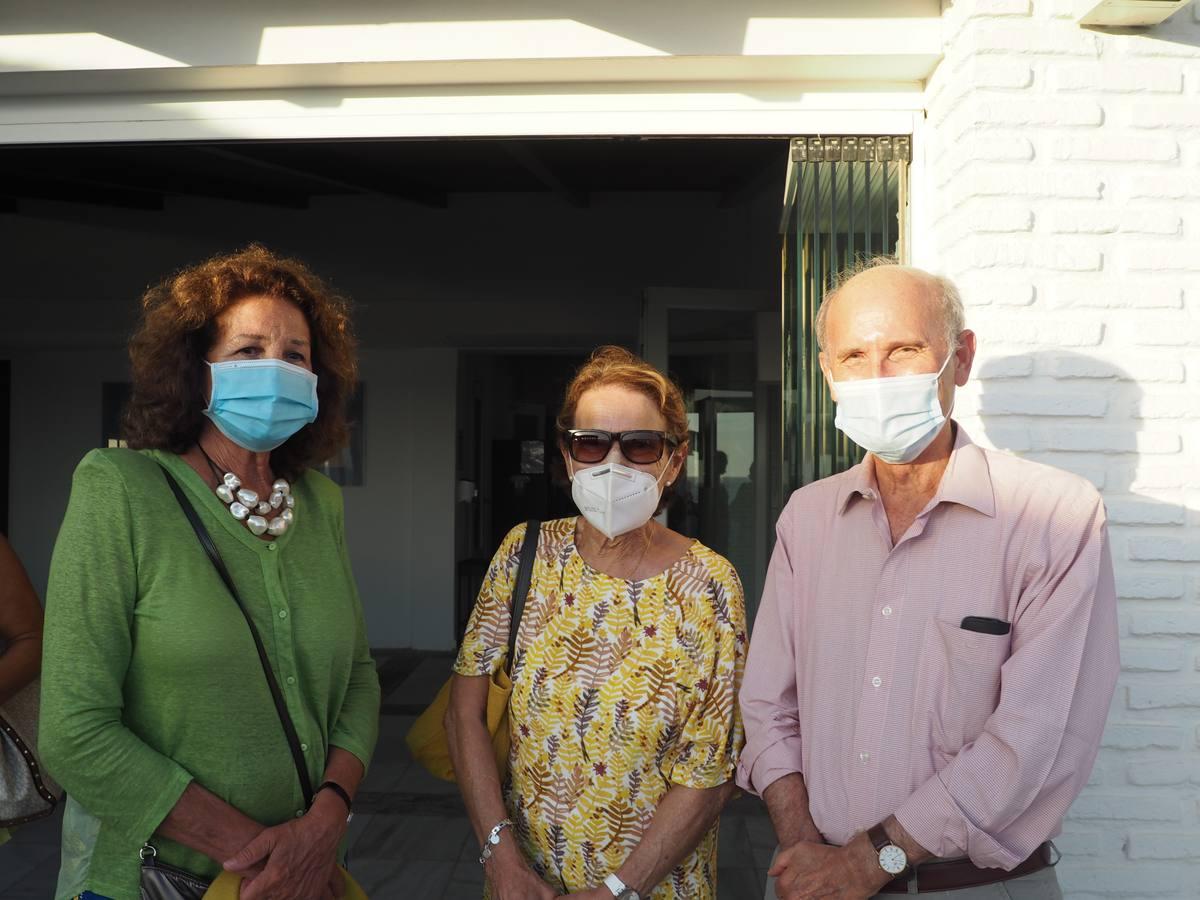 Marina Ortiz, María Delgado y Fernando Martínez del Cerro. 