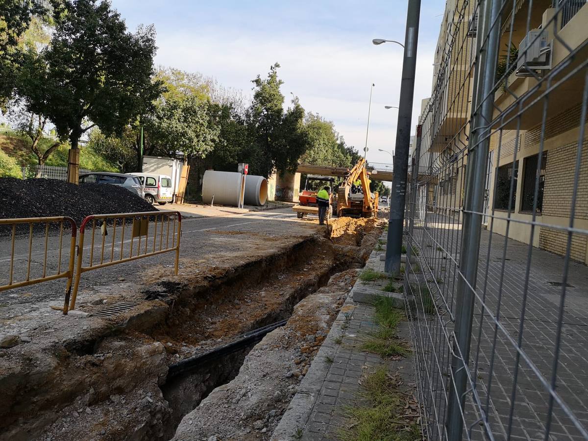 Las obras de verano en Sevilla, en imágenes