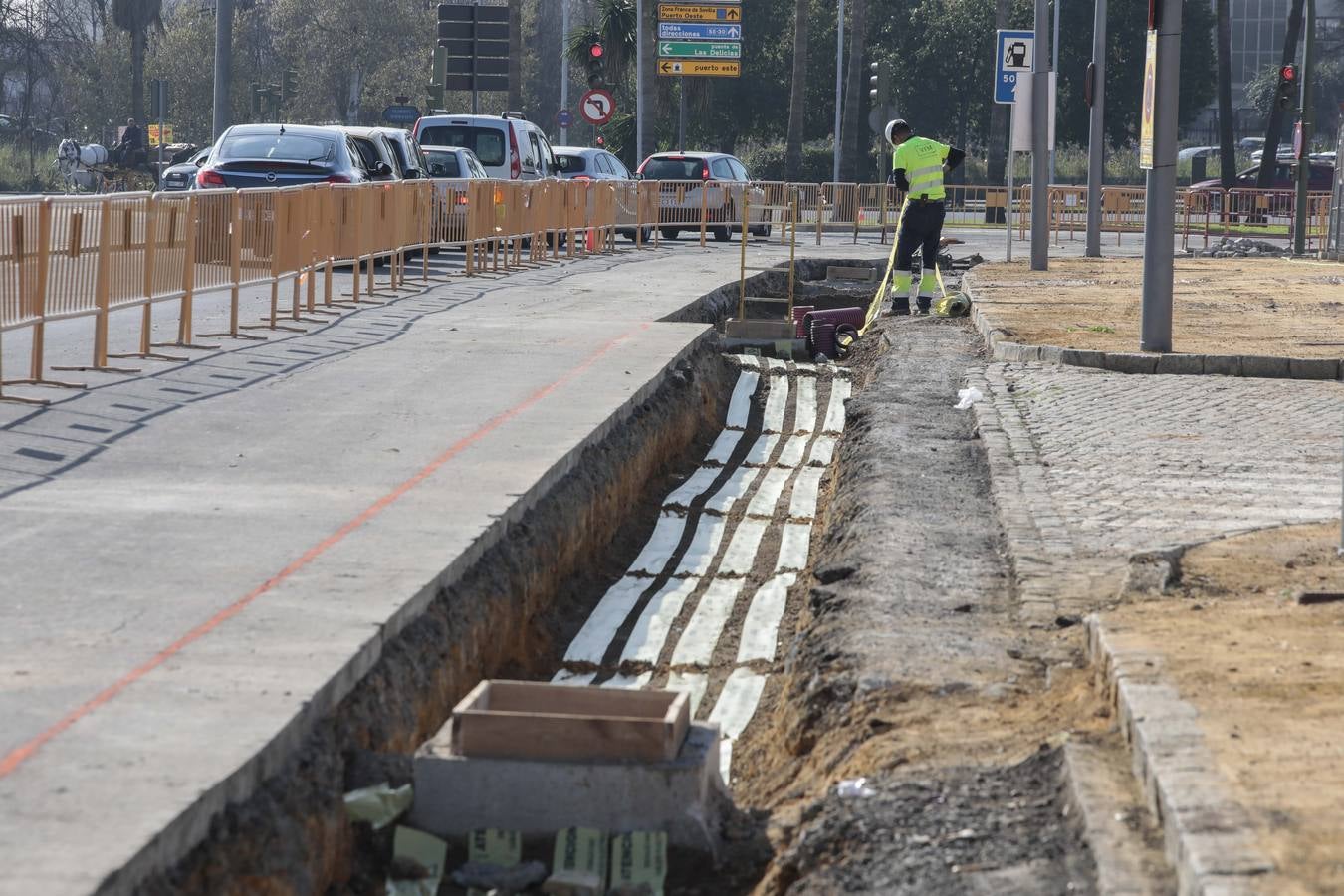 Las obras de verano en Sevilla, en imágenes