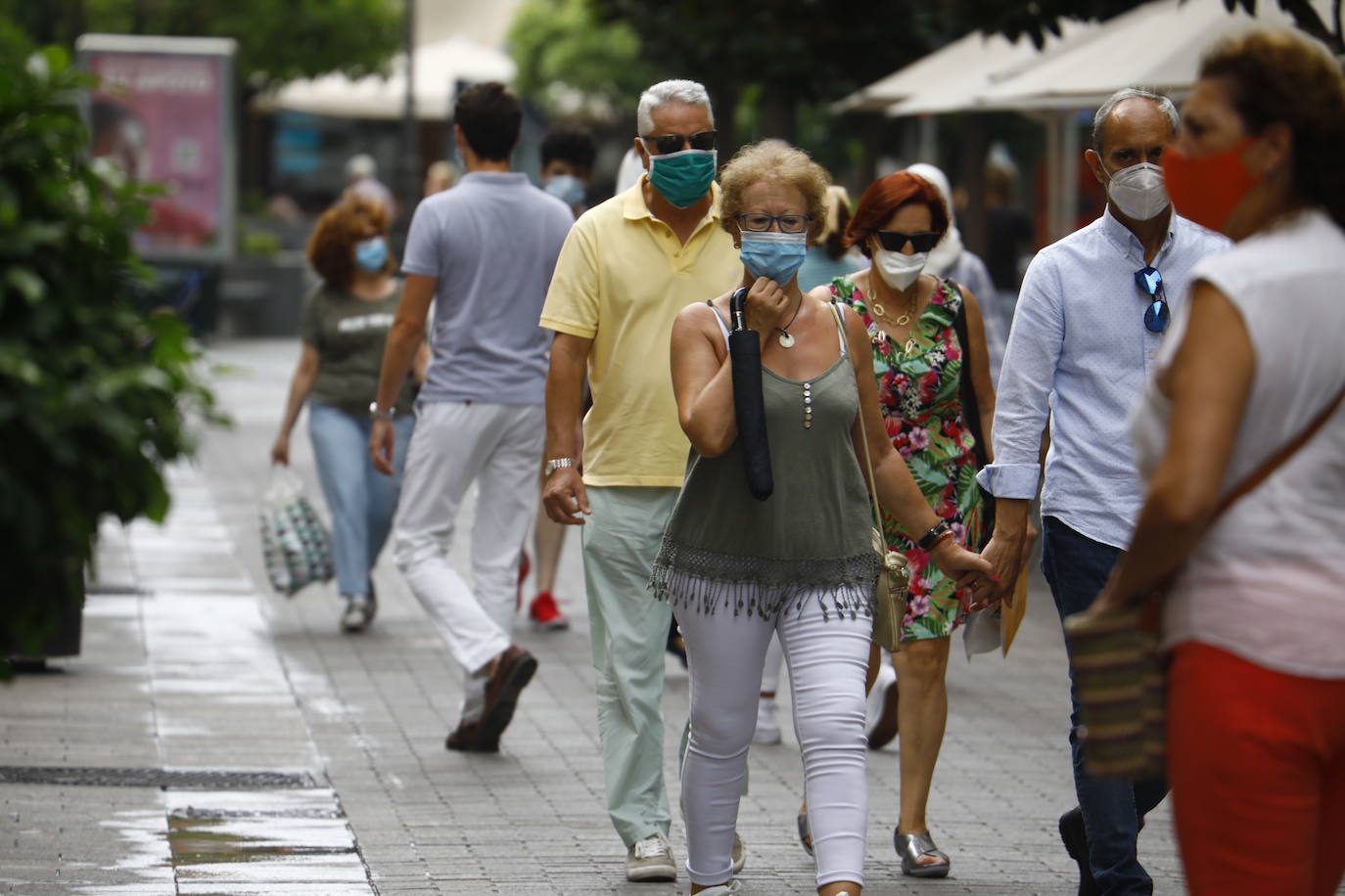 El lluvioso lunes en Córdoba, en imágenes