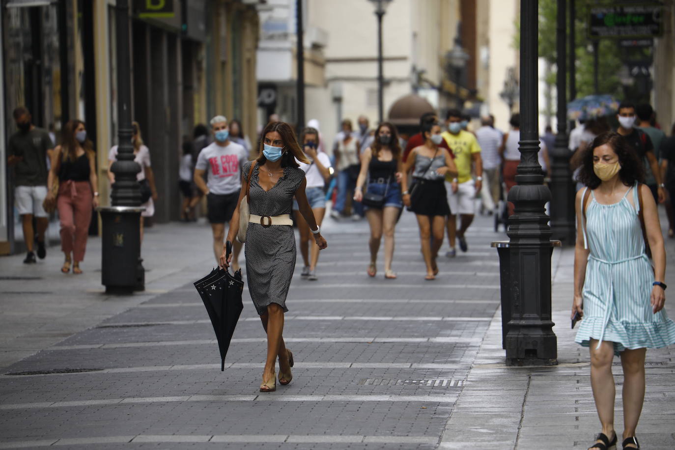 El lluvioso lunes en Córdoba, en imágenes