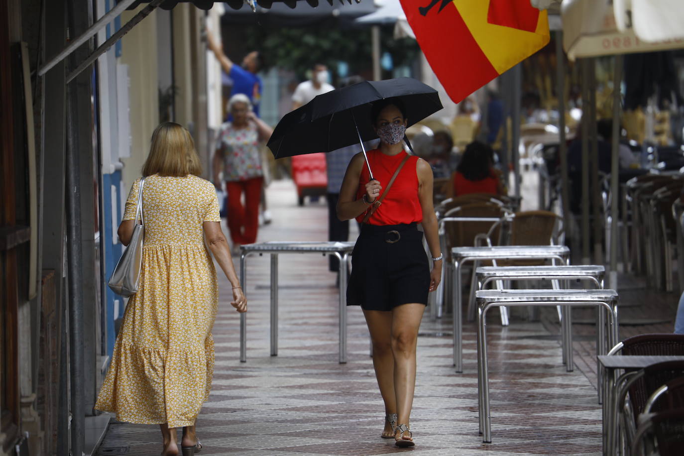 El lluvioso lunes en Córdoba, en imágenes