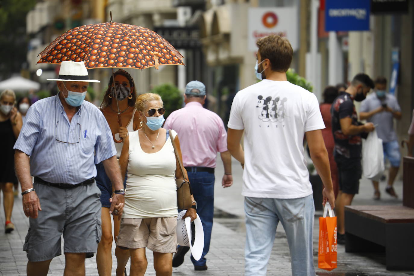 El lluvioso lunes en Córdoba, en imágenes