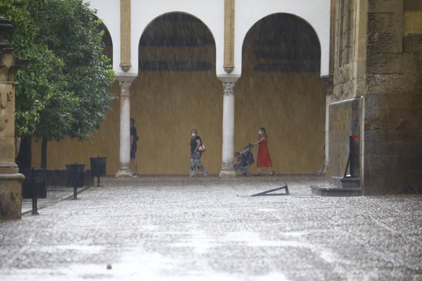 La tormenta del martes en Córdoba, en imágenes