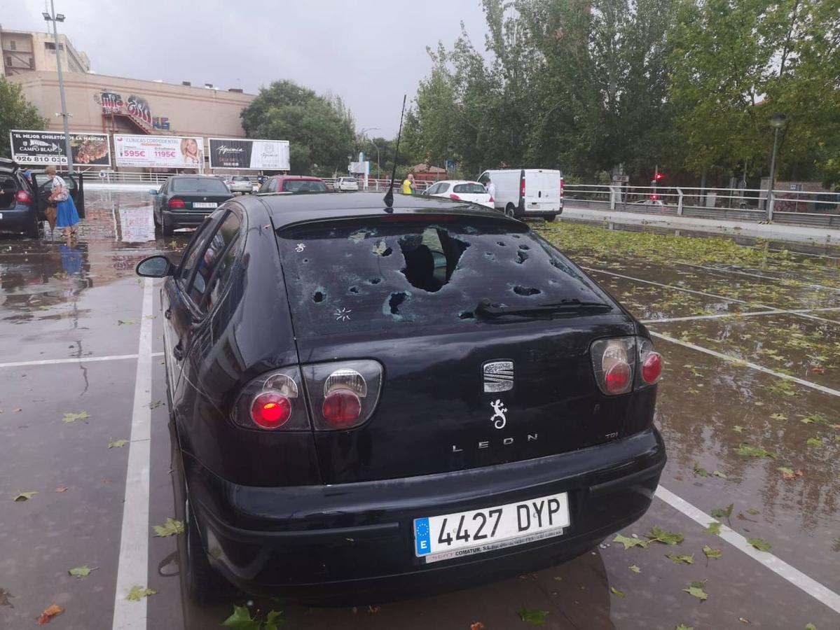 Las imágenes de los daños de la tormenta en Ciudad Real