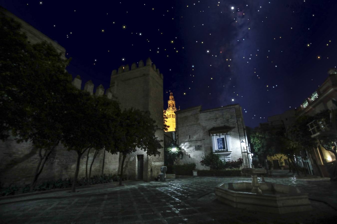 Barrio de Santa Cruz, plaza de la Alianza. 