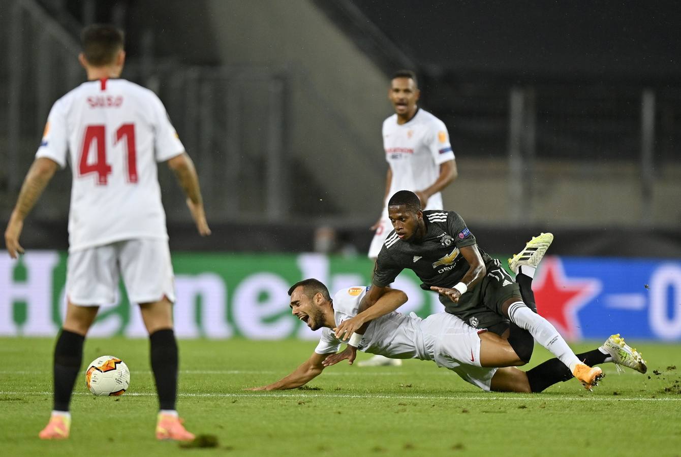 Sevilla - Manchester United, en imágenes