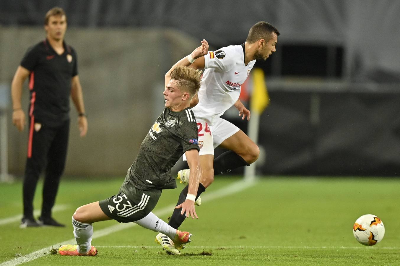 Sevilla - Manchester United, en imágenes