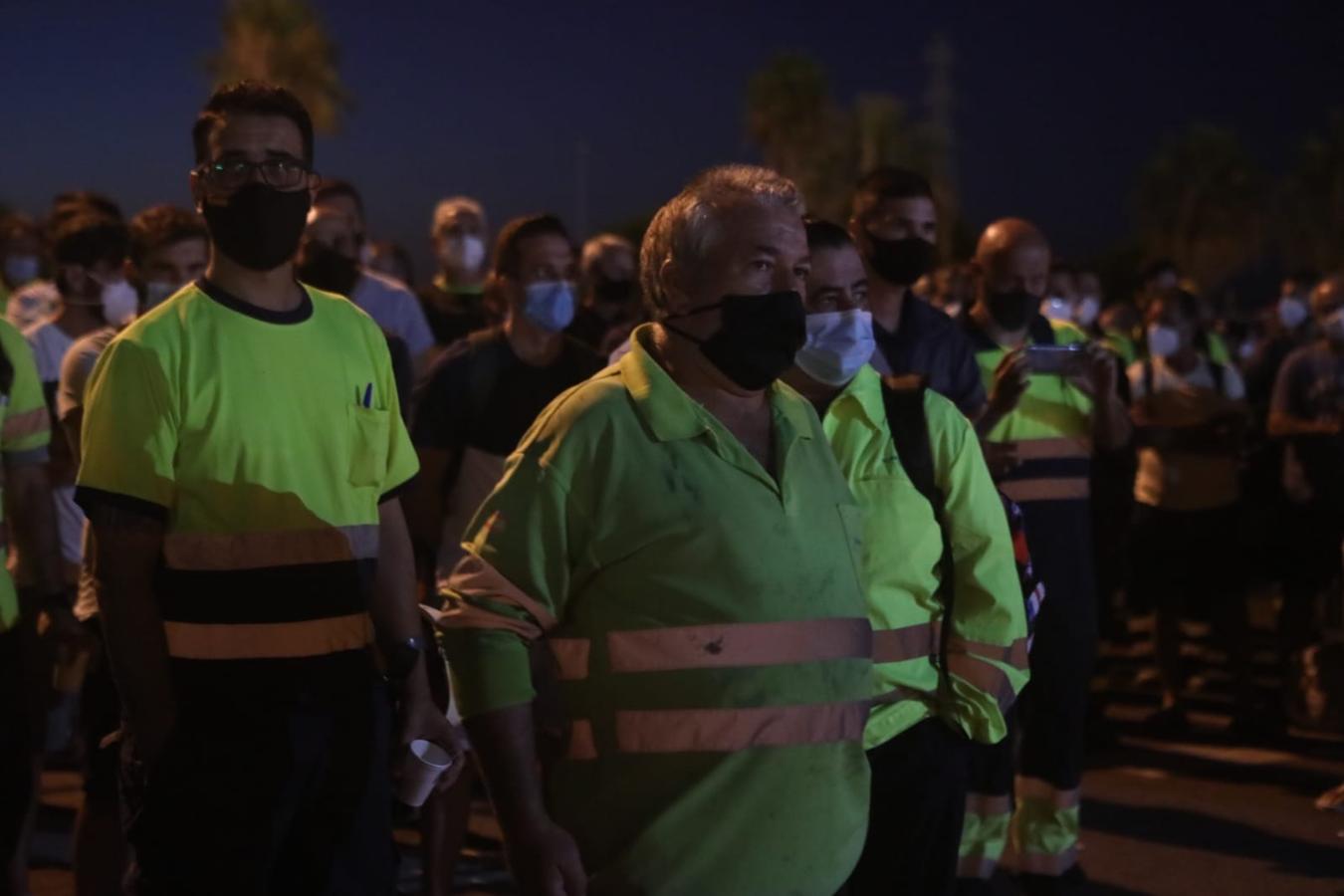 FOTOS: Indignación y preocupación entre los trabajadores del Metal