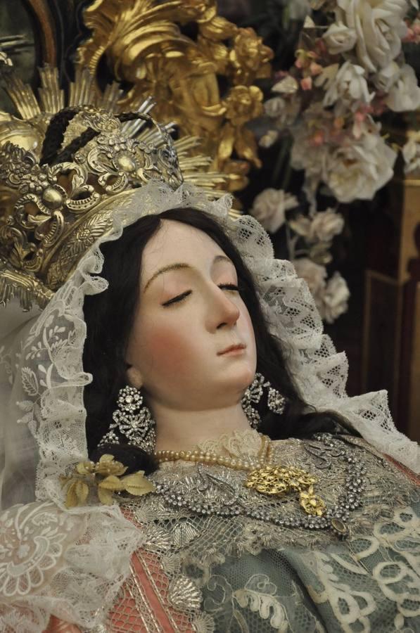 La Virgen de la Dormición de Santa Rosalía