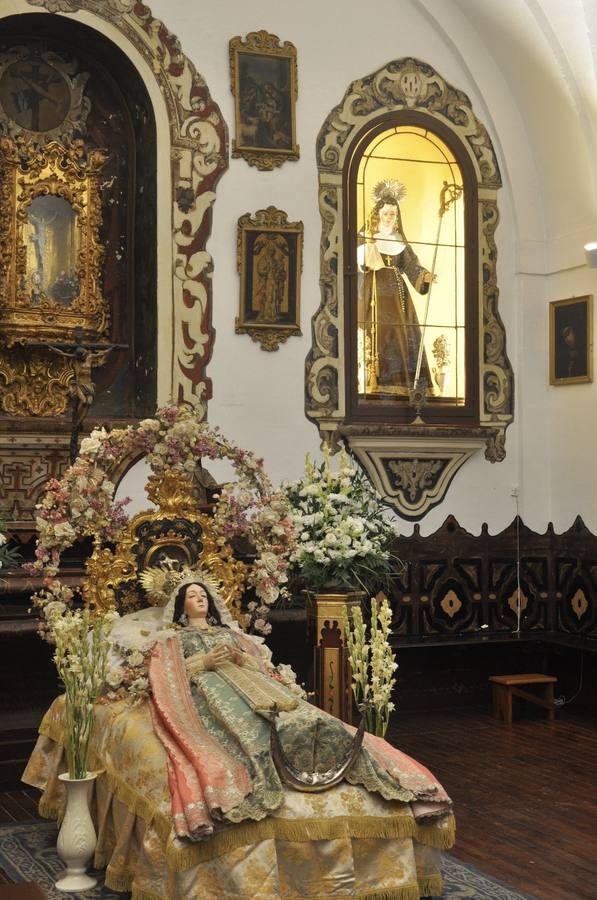 La Virgen de la Dormición de Santa Rosalía