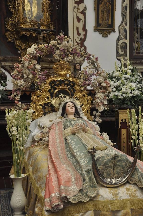 La Virgen de la Dormición de Santa Rosalía