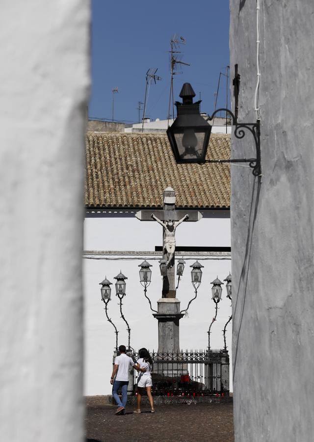 La plaza de Capuchinos en estado previo de remodelación, en imágenes: