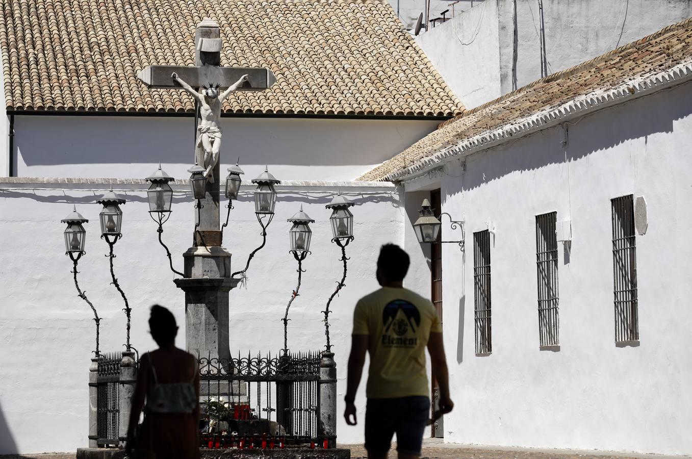 La plaza de Capuchinos en estado previo de remodelación, en imágenes: