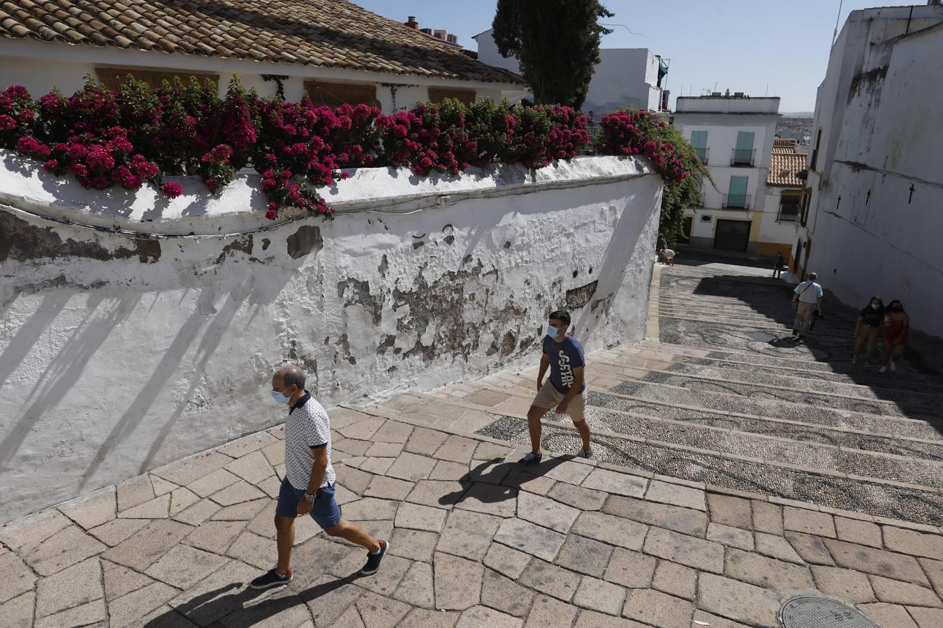 La plaza de Capuchinos en estado previo de remodelación, en imágenes: