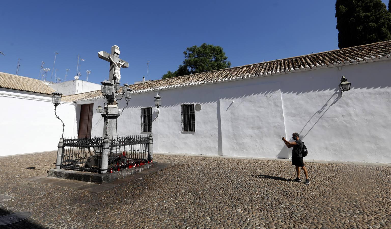 La plaza de Capuchinos en estado previo de remodelación, en imágenes: