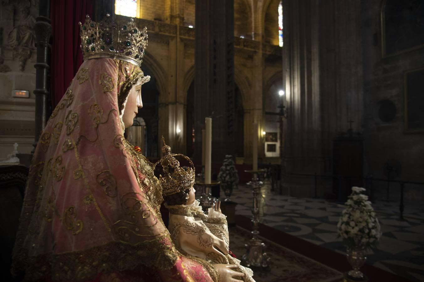 Las caras de la Virgen de los Reyes