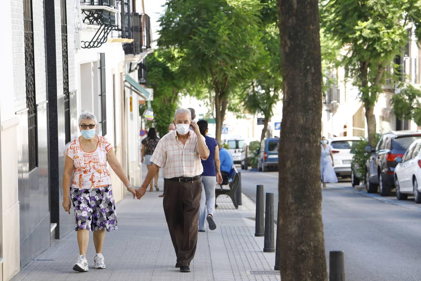 El «confinamiento» de Montalbán, en imágenes