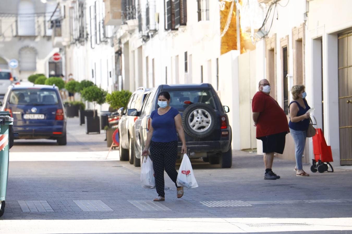 El «confinamiento» de Montalbán, en imágenes