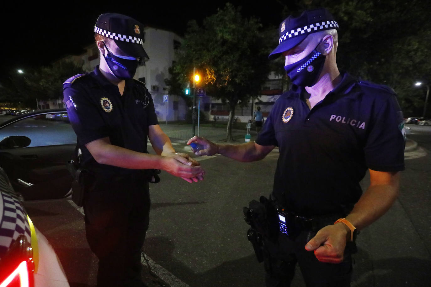 El trabajo de la Policía Local de Córdoba contra el Covid, en imágenes