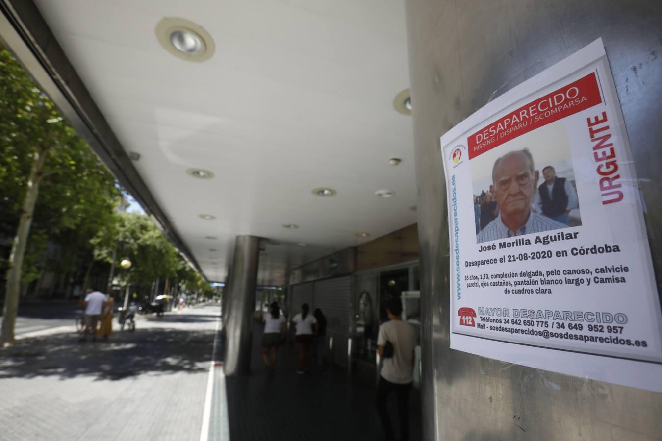 La búsqueda del desaparecido José Morilla en Córdoba, en imágenes