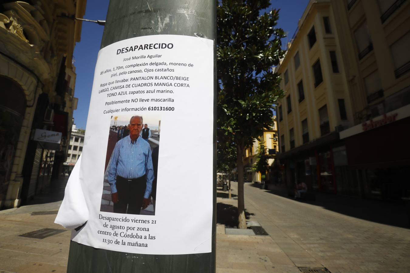 La búsqueda del desaparecido José Morilla en Córdoba, en imágenes