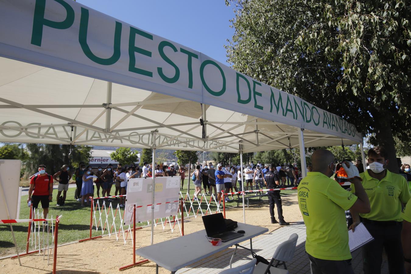 La búsqueda del anciano desaparecido en Córdoba, en imágenes