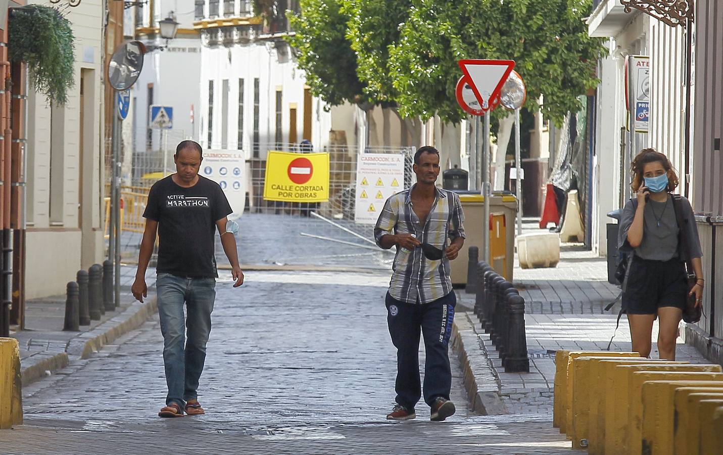 Fotogalería: el aumento de los delitos en el Centro de Sevilla pone en alerta a comerciantes y hosteleros