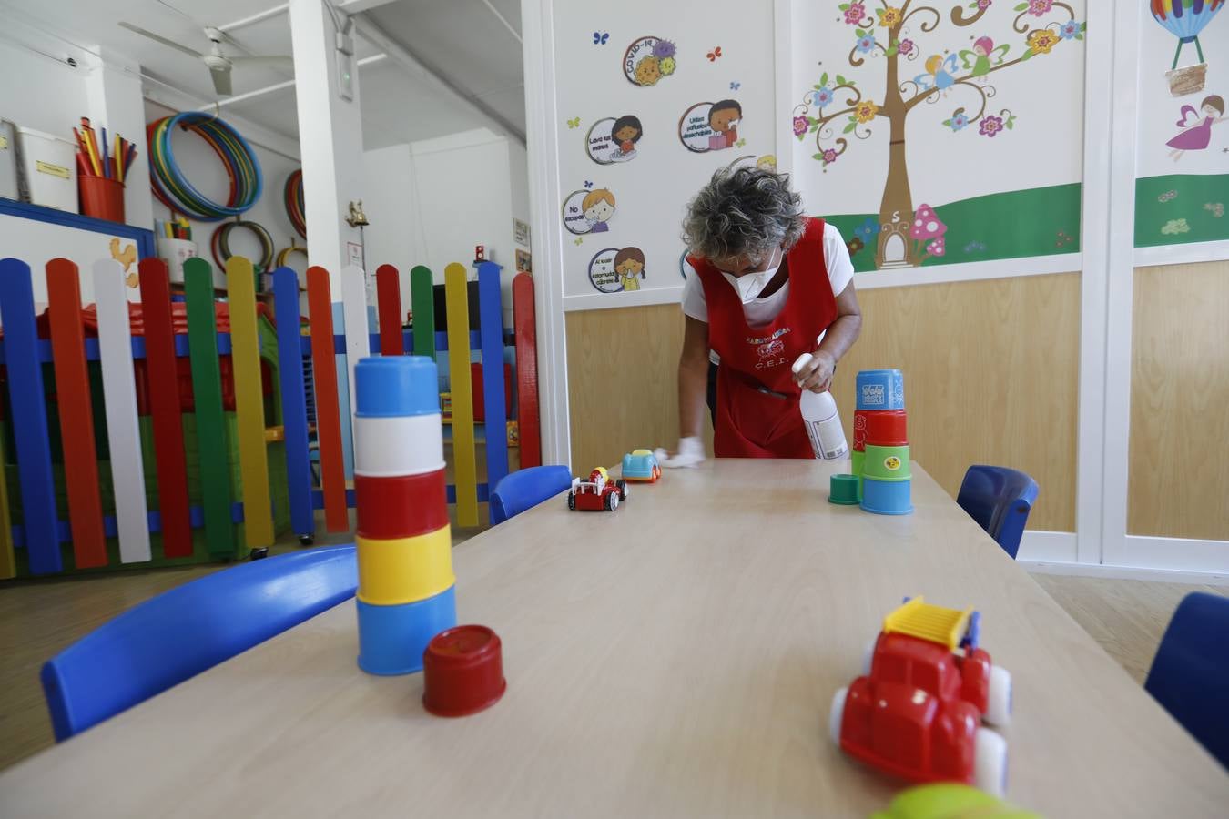 Los preparativos de las guarderías en Córdoba para el inicio del curso, en imágenes