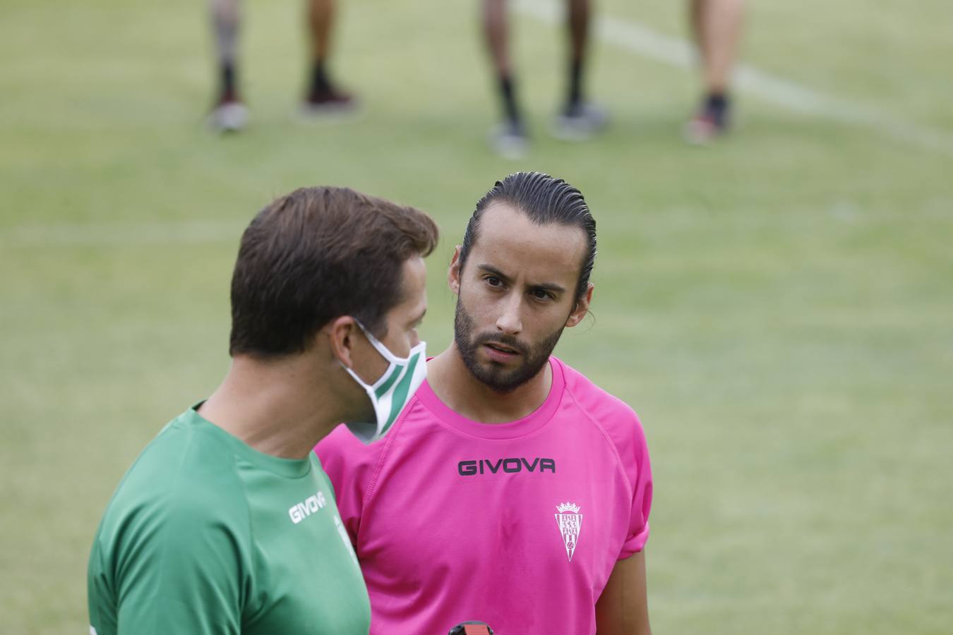 La vuelta de Bernardo Cruz al Córdoba CF y la incorporación de Ortiz, en imágenes