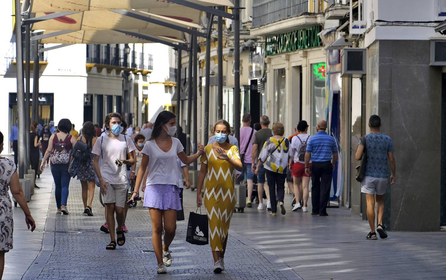 En imágenes, el Centro recupera poco a poco su pulso normal