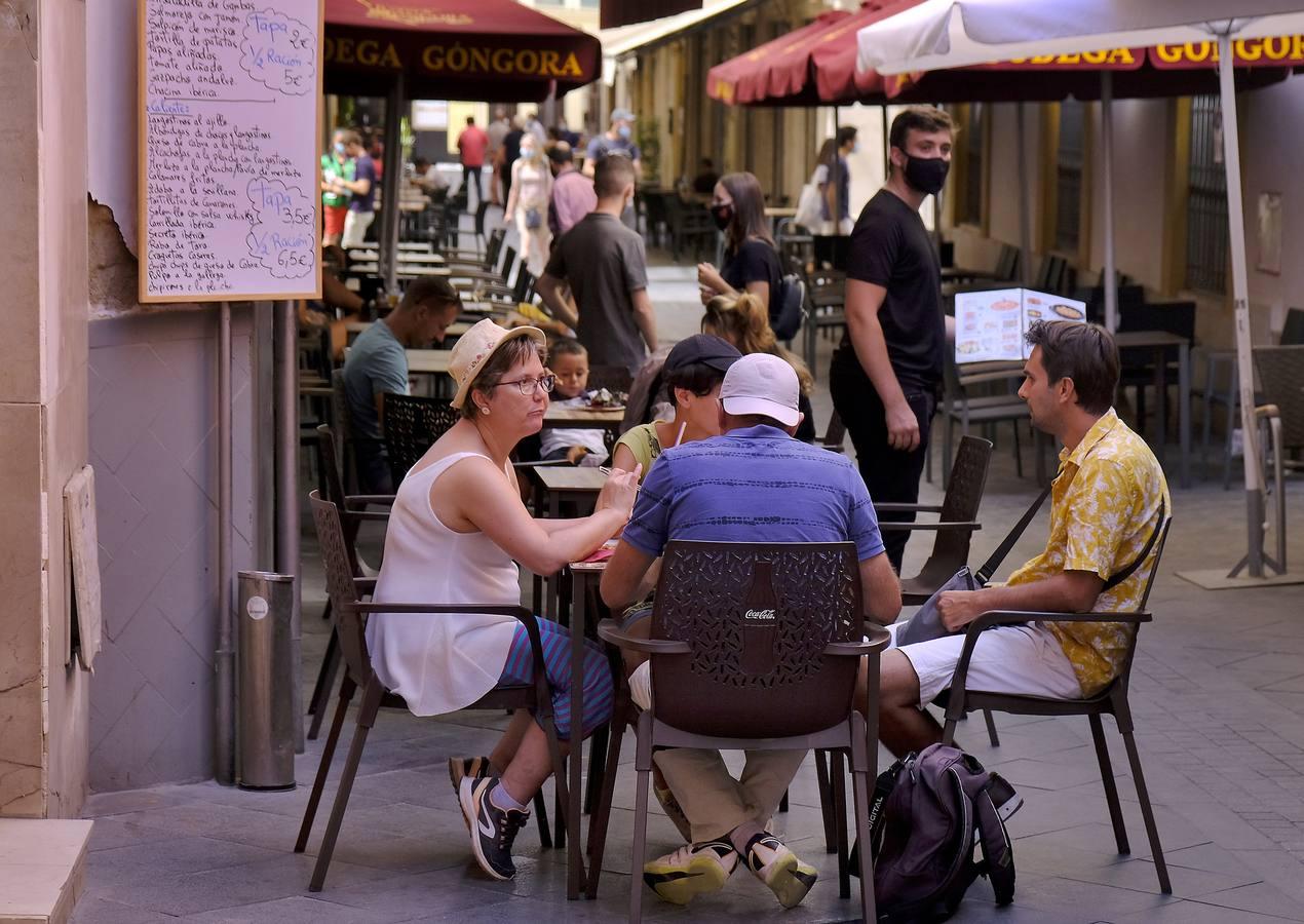 En imágenes, el Centro recupera poco a poco su pulso normal