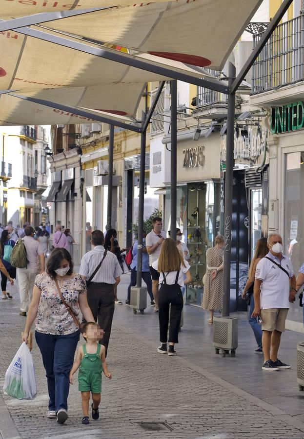 En imágenes, el Centro recupera poco a poco su pulso normal