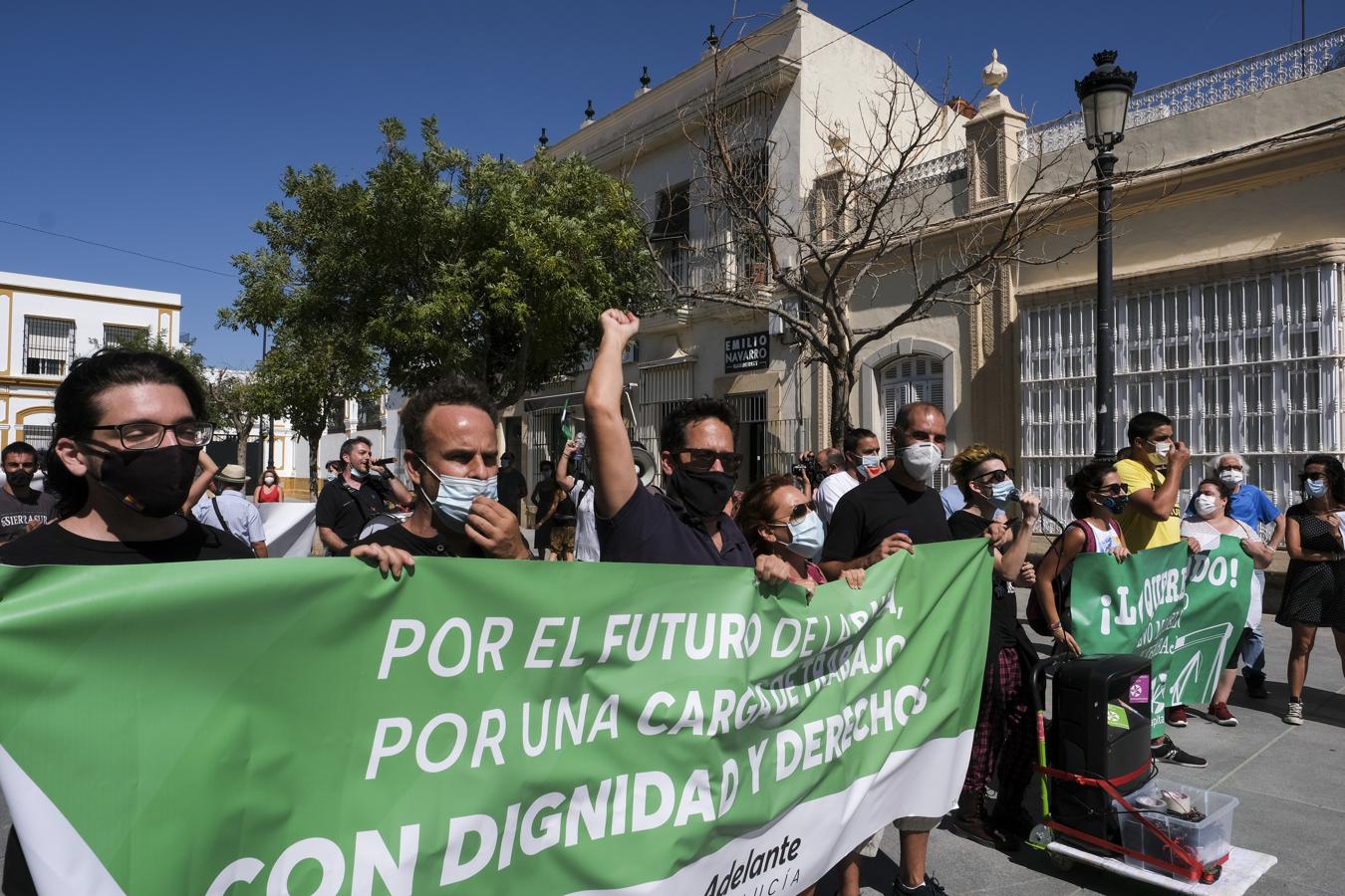 FOTOS: Pinchazo de la huelga del metal en la Bahía de Cádiz