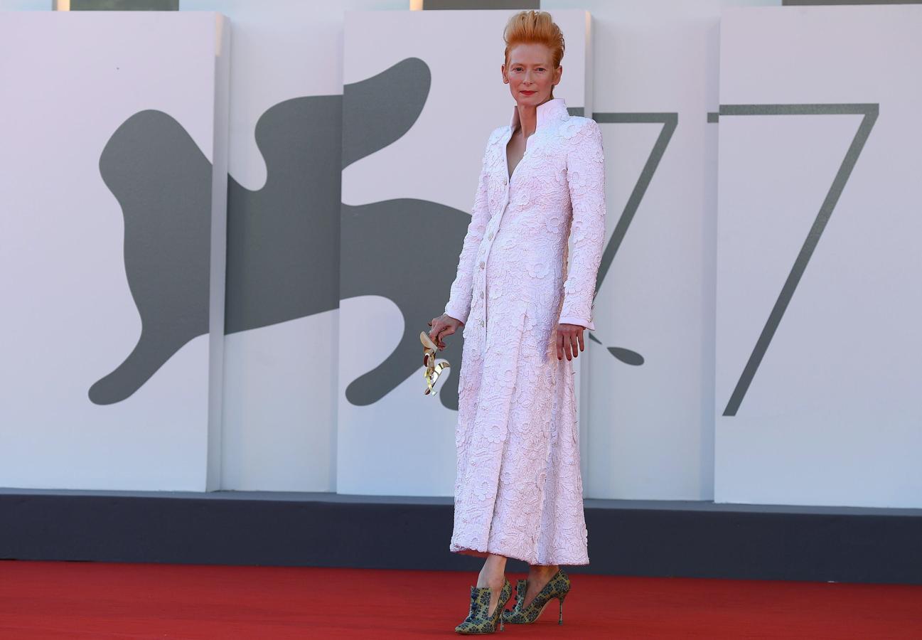 La actriz británica Tilda Swinton. 