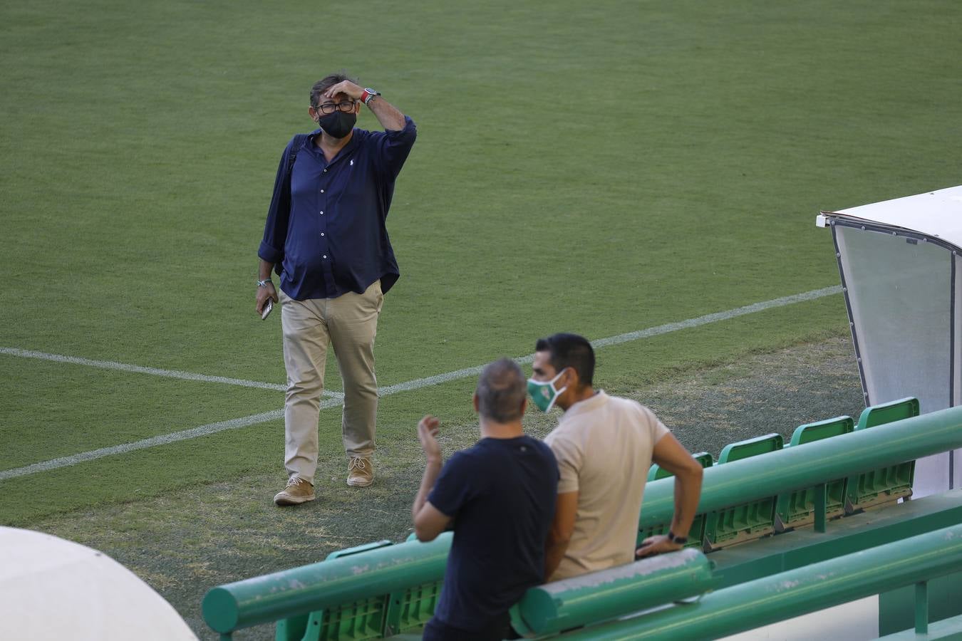 El partido de entrenamiento del Córdoba CF con el filial, en imágenes