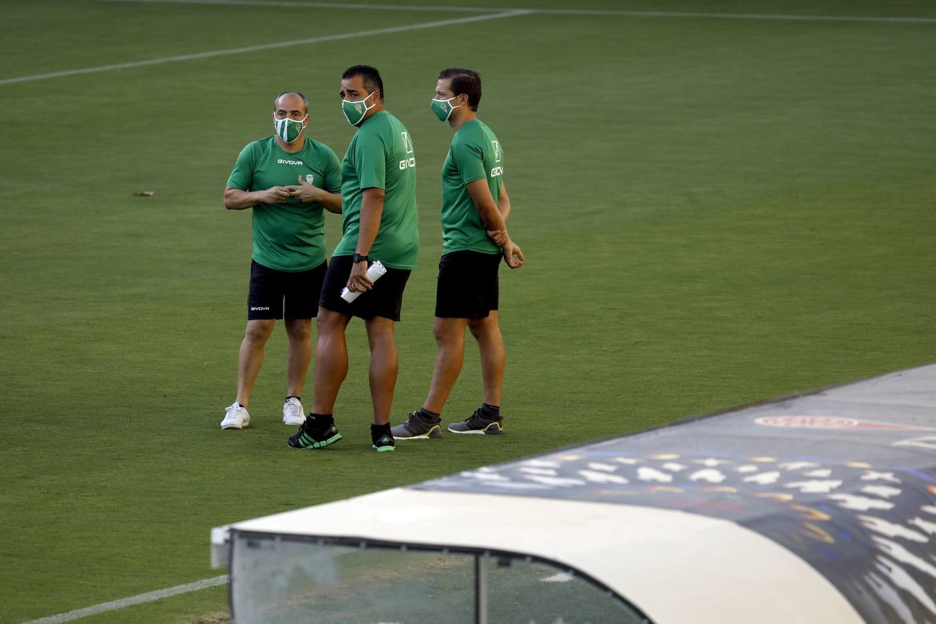 El partido de entrenamiento del Córdoba CF con el filial, en imágenes