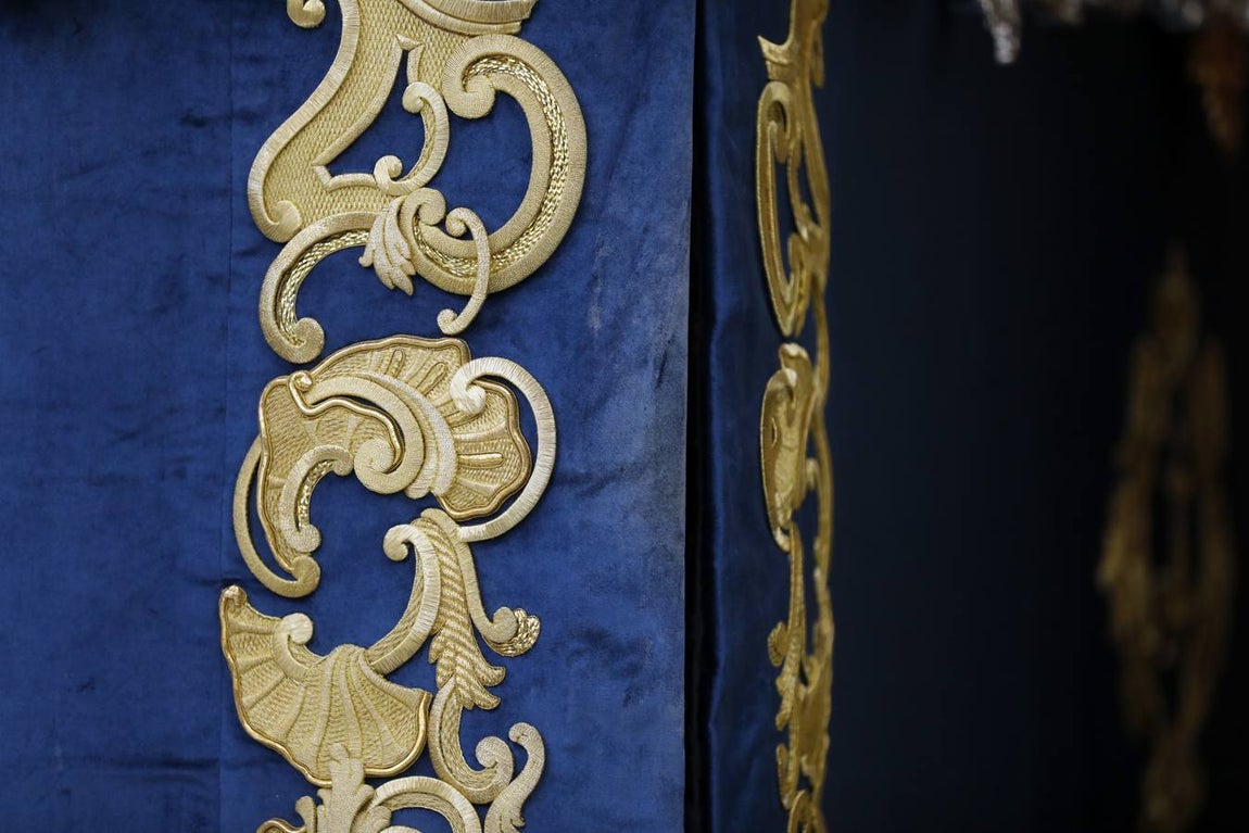 El nuevo de paso de la Virgen de la Fuensanta de Córdoba, en imágenes