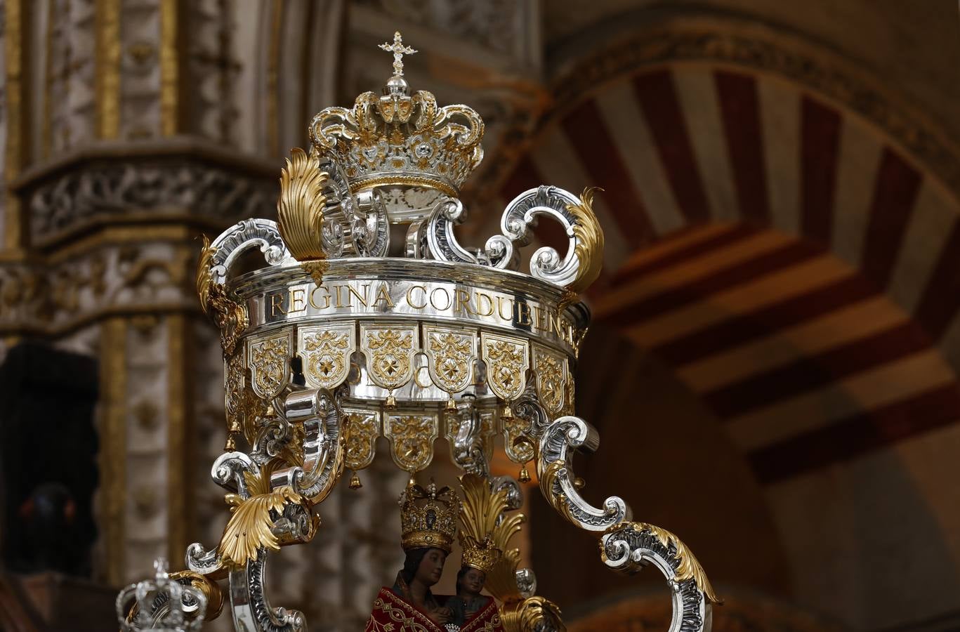 El nuevo de paso de la Virgen de la Fuensanta de Córdoba, en imágenes