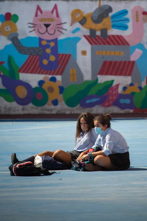 Vuelta a las clases en la educación privada de Sevilla