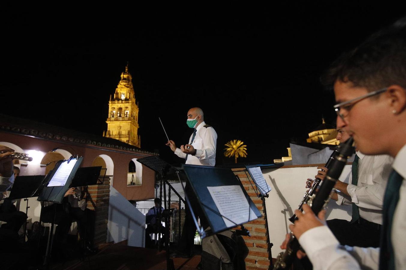 Los conciertos de bandas de Córdoba en azoteas por la Virgen de la Fuensanta, en imágenes