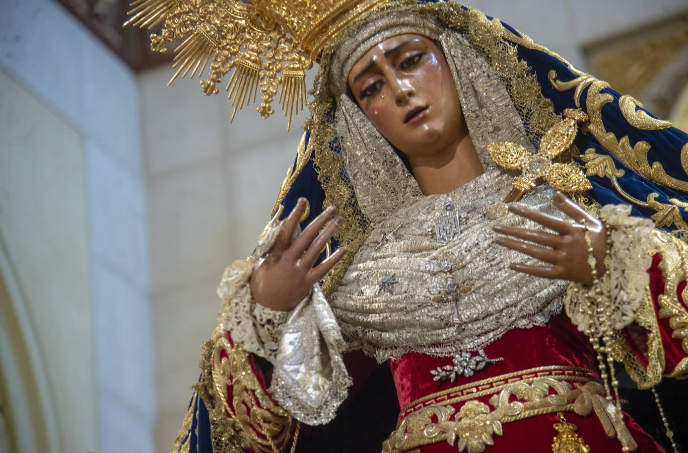 La Virgen de las Angustias de los Gitanos, en el día de la Natividad