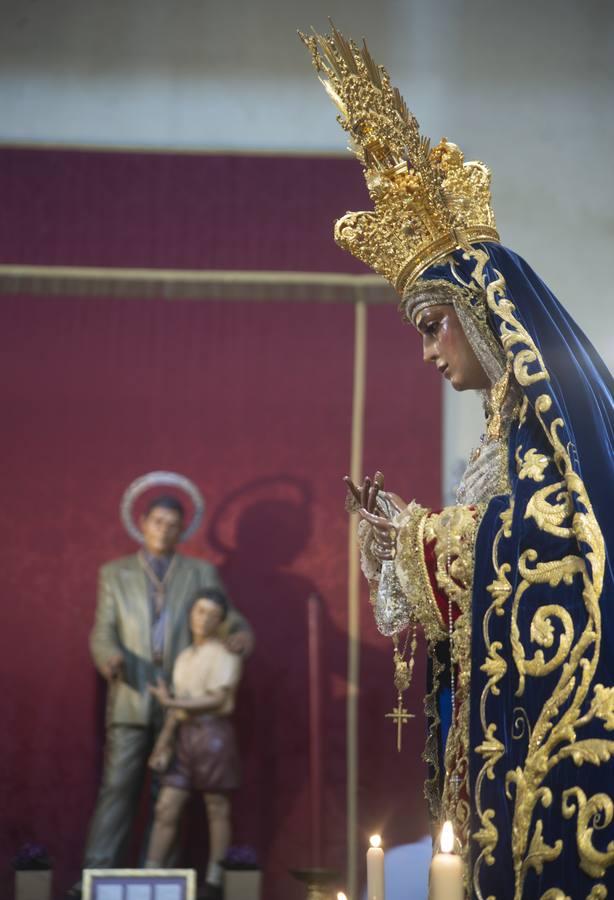 La Virgen de las Angustias de los Gitanos, en el día de la Natividad