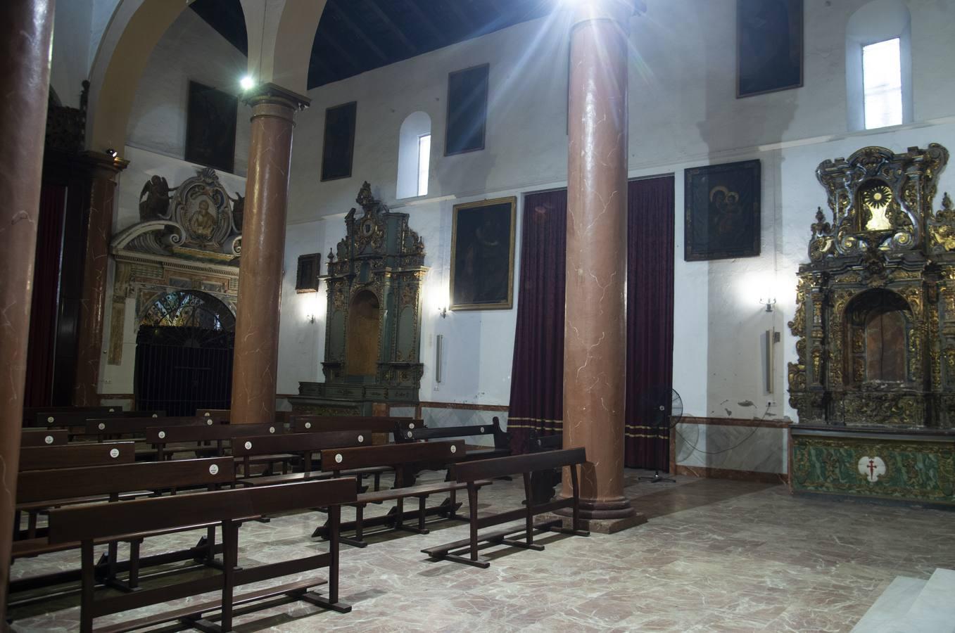 Las últimas imágenes antes de la restauración de la iglesia de Santiago