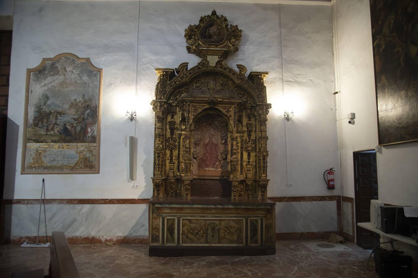 Las últimas imágenes antes de la restauración de la iglesia de Santiago