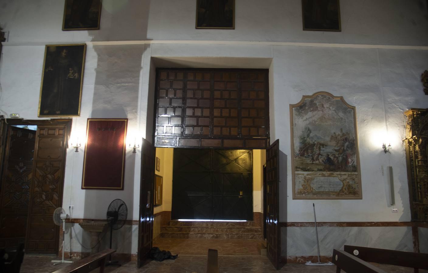 Las últimas imágenes antes de la restauración de la iglesia de Santiago